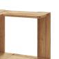 Preview: Eck-Bücherregal 3 Böden Artisan-Eiche 50x50x102cm Holzwerkstoff
