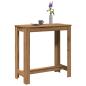 Preview: ARDEBO.de - Bartisch Artisan-Eiche 102x50x103,5 cm Holzwerkstoff