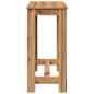 Preview: Bartisch Artisan-Eiche 102x50x103,5 cm Holzwerkstoff