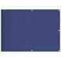 Preview: Balkon-Sichtschutz Blau 75x1000 cm 100 % Polyester-Oxford