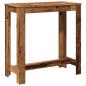 Preview: Bartisch Altholz-Optik 102x50x103,5 cm Holzwerkstoff