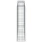 Preview: Gabionen mit Hochbogen 5 Stk. 300x50x200/220cm Verzinktes Eisen