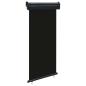 Preview: ARDEBO.de - Balkon-Seitenmarkise 85x250 cm Schwarz