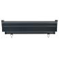 Preview: Balkon-Seitenmarkise 85x250 cm Schwarz