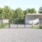 Preview: Mesh-Gartentor Anthrazit 500x175 cm Verzinkter Stahl