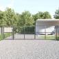 Preview: Mesh-Gartentor Anthrazit 500x175 cm Verzinkter Stahl
