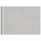 Preview: Balkon-Sichtschutz Hellgrau 75x1000 cm 100 % Polyester-Oxford