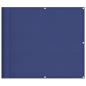 Preview: Balkon-Sichtschutz Blau 90x800 cm 100 % Polyester-Oxford
