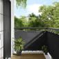 Preview: ARDEBO.de - Balkon-Sichtschutz Anthrazit 90x800 cm 100 % Polyester-Oxford
