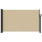 Preview: Seitenmarkise Ausziehbar Beige 120x500 cm