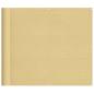 Preview: ARDEBO.de - Balkon-Sichtschutz Sandfarben 90x1000 cm 100% Polyester-Oxford