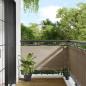 Preview: ARDEBO.de - Balkon-Sichtschutz Taupe 75x700 cm 100 % Polyester-Oxford