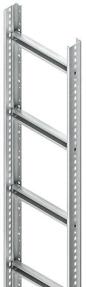 Preview: ARDEBO.de Niedax STM 60.403/3 Steigetrasse, 60x400x3000 mm, Sprossenabstand 300 mm, 1,75 kN, t=2 mm, Stahl, bandverzinkt