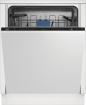 Preview: ARDEBO.de Beko BDIN28O40 Vollintegrierter Geschirrspüler, 60 cm breit, 14 Maßgedecke, 8 Programme, LedSpot, WaterSafe+, Fast+