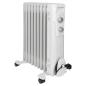 Preview: ARDEBO.de Clatronic RA 3736 Ölradiator, 3 Leistungsstufen, Integrierter Überhitzungsschutz, weiß