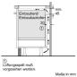 Preview: Neff BX38IB0 N30/N70 A+ Backofen-Set (B1CCC0AK3 + T58SHF1L0) mit Induktionskochfeld, 60 cm breit, 71 L, 5 Heizarten, schwarz