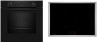 Preview: ARDEBO.de Neff BX36IB0 N30/N50 A+ Backofen-Set mit Induktionskochfeld (B1CCC0AK3 + T46SBE1L0), 60 cm breit, 71 L, 5 Heizarten, Kindersicherung, schwarz