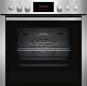 Preview: Neff EDX4P0 N30/N50 A+ Einbauherdset mit Elektrokochfeld (E2CCG6AN3 + M13R42N2), 60 cm breit, 71 L, Pyrolyse, Edelstahl