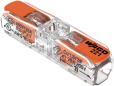 Preview: ARDEBO.de Wago 221-2411 Durchgangsverbinder mit Hebeln, für alle Leiterarten, max. 4 mm², 2 Leiter, Gehäusefarbe transparent, Deckelfarbe transparent, 4,00 mm², transparent