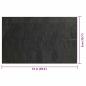 Preview: Rechteckige Poolabdeckung 1200x600 cm PE Schwarz