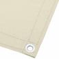 Preview: Balkon-Sichtschutz Creme 120x700 cm 100 % Polyester-Oxford