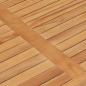 Preview: Garten-Esstisch 120x70x77 cm Massivholz Teak
