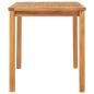 Preview: Garten-Esstisch 120x70x77 cm Massivholz Teak