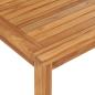 Preview: Garten-Esstisch 120x70x77 cm Massivholz Teak