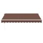 Preview: Markise Automatisch Braun 350x250 cm