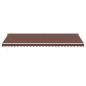 Preview: Markise Automatisch Braun 600x350 cm