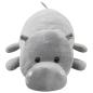 Preview: Hippo Kuscheltier Plüsch Grau