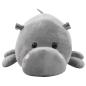 Preview: Hippo Kuscheltier Plüsch Grau