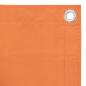 Preview: Balkon-Sichtschutz Orange 90x600 cm Oxford-Gewebe