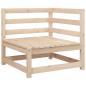 Preview: 9-tlg. Garten-Sofagarnitur Massivholz Kiefer