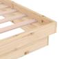 Preview: Massivholzbett 90x190 cm