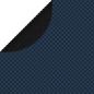 Preview: ARDEBO.de - Treibende Pool-Solarplane PE 300 cm Schwarz und Blau