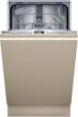 Preview: ARDEBO.de Neff S855EKX33E N50 Vollintegrierter Geschirrspüler, 45 cm breit, 10 Maßgedecke, AquaStop, TimeLight, OpenDry, AquaSensor