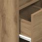 Preview: Nachttisch mit Schublade Artisan-Eiche 25x31x66 cm