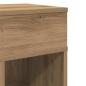 Preview: Nachttisch mit Schublade Artisan-Eiche 25x31x66 cm