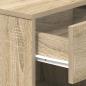 Preview: Nachttische 2 Stk. mit Schublade Sonoma-Eiche 39x28x41 cm