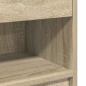 Preview: Nachttische 2 Stk. mit Schublade Sonoma-Eiche 39x28x41 cm
