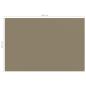 Preview: Zeltteppich 400x600 cm Taupe