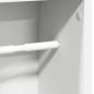Preview: Badezimmerschrank mit Rollenhalter Weiß 20,5x20x90 cm