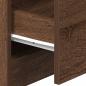 Preview: Nachttische 2 Stk. mit 2 Schubladen Eichen-Optik 40x36x50 cm