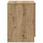 Preview: Nachttisch mit 2 Schubladen Artisan-Eiche 40x36x50 cm