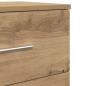 Preview: Nachttisch mit 2 Schubladen Artisan-Eiche 40x36x50 cm