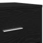 Preview: Nachttische 2 Stk. mit Schublade Schwarz 40x34x50 cm