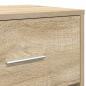 Preview: Nachttische 2 Stk. mit Schublade Sonoma-Eiche 40x34x50 cm