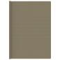 Preview: ARDEBO.de - Zeltteppich 300x600 cm Taupe