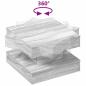 Preview: Couchtisch 360-Grad Drehbar Grau Sonoma 50x50x34,5 cm